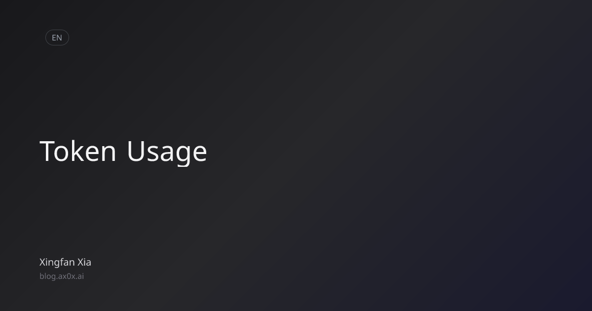 Token Usage