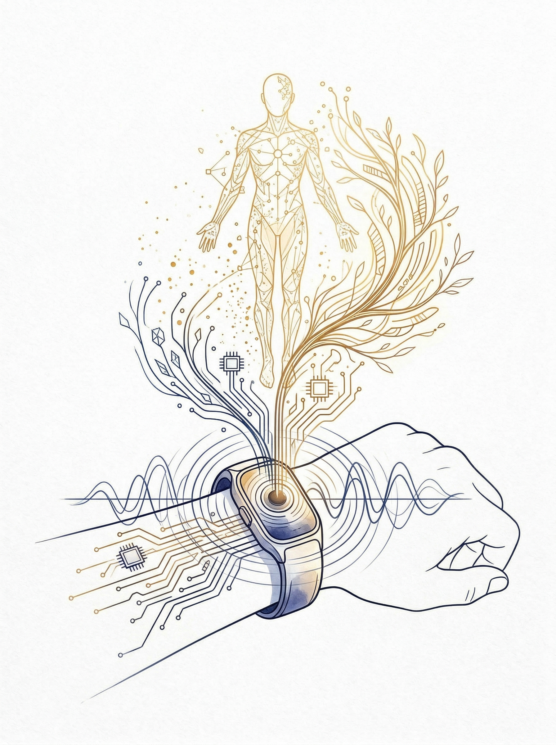 时尚饰品变身 AI 神经系统——戒指与手链的微光