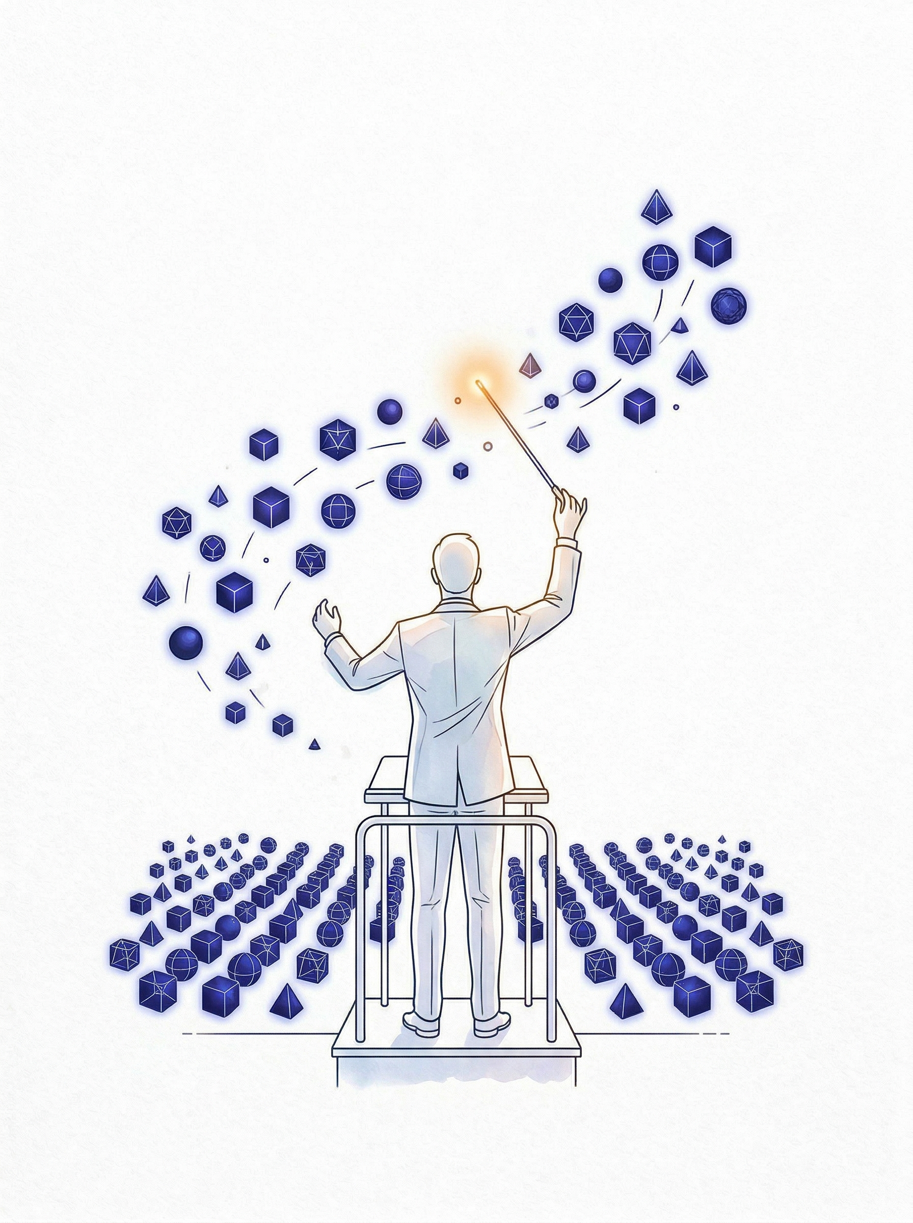 你是 AI 团队的经理——管理而非亲自执行