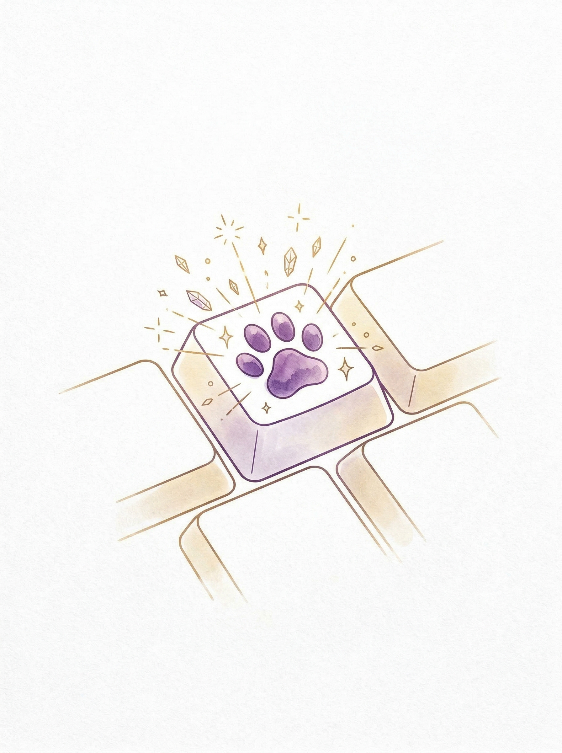 一只戴着玄学帽子的可爱猫咪坐在电脑前写代码