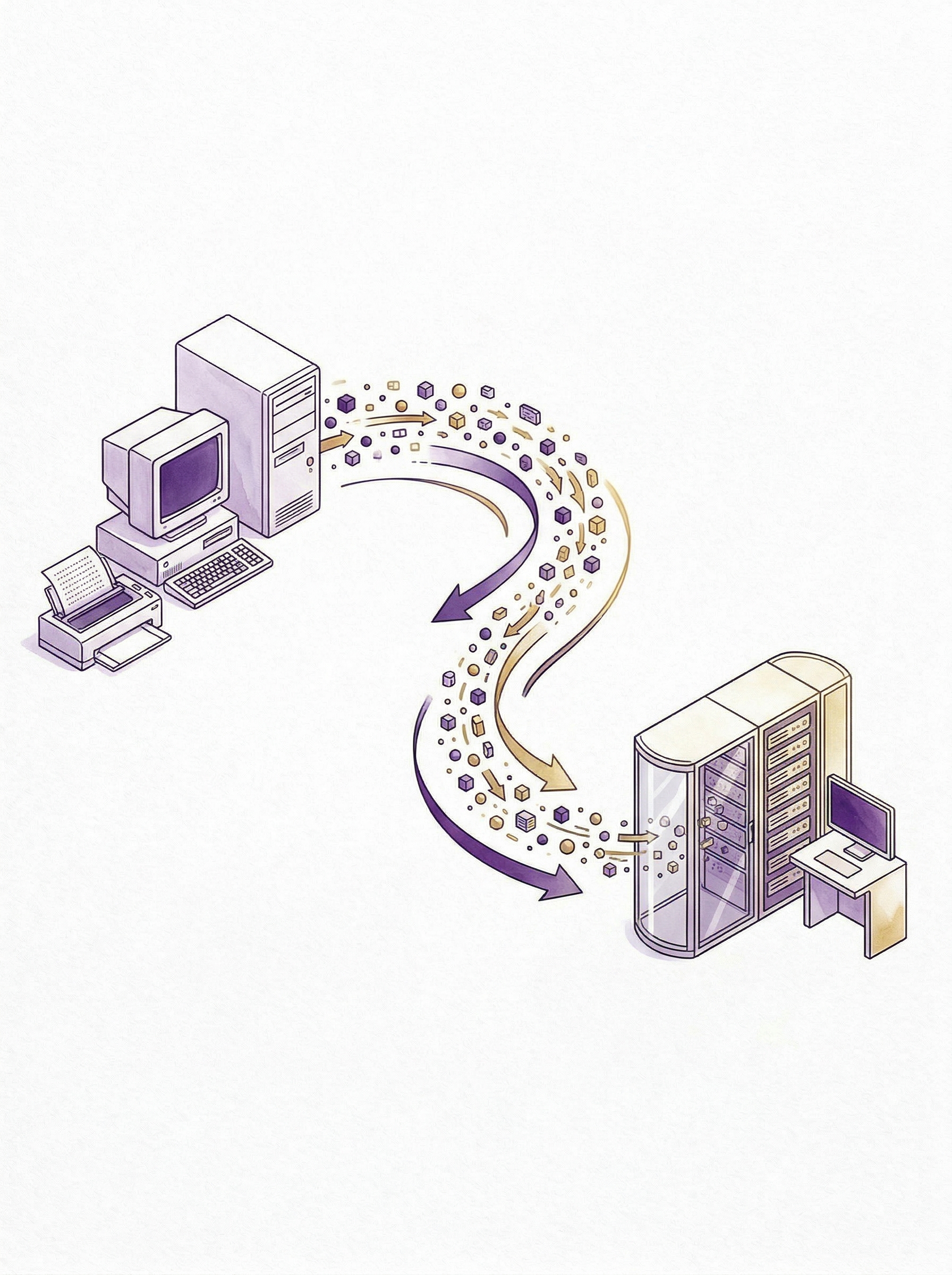 一只炸毛的猫咪被CSS文件和代码碎片的旋风包围