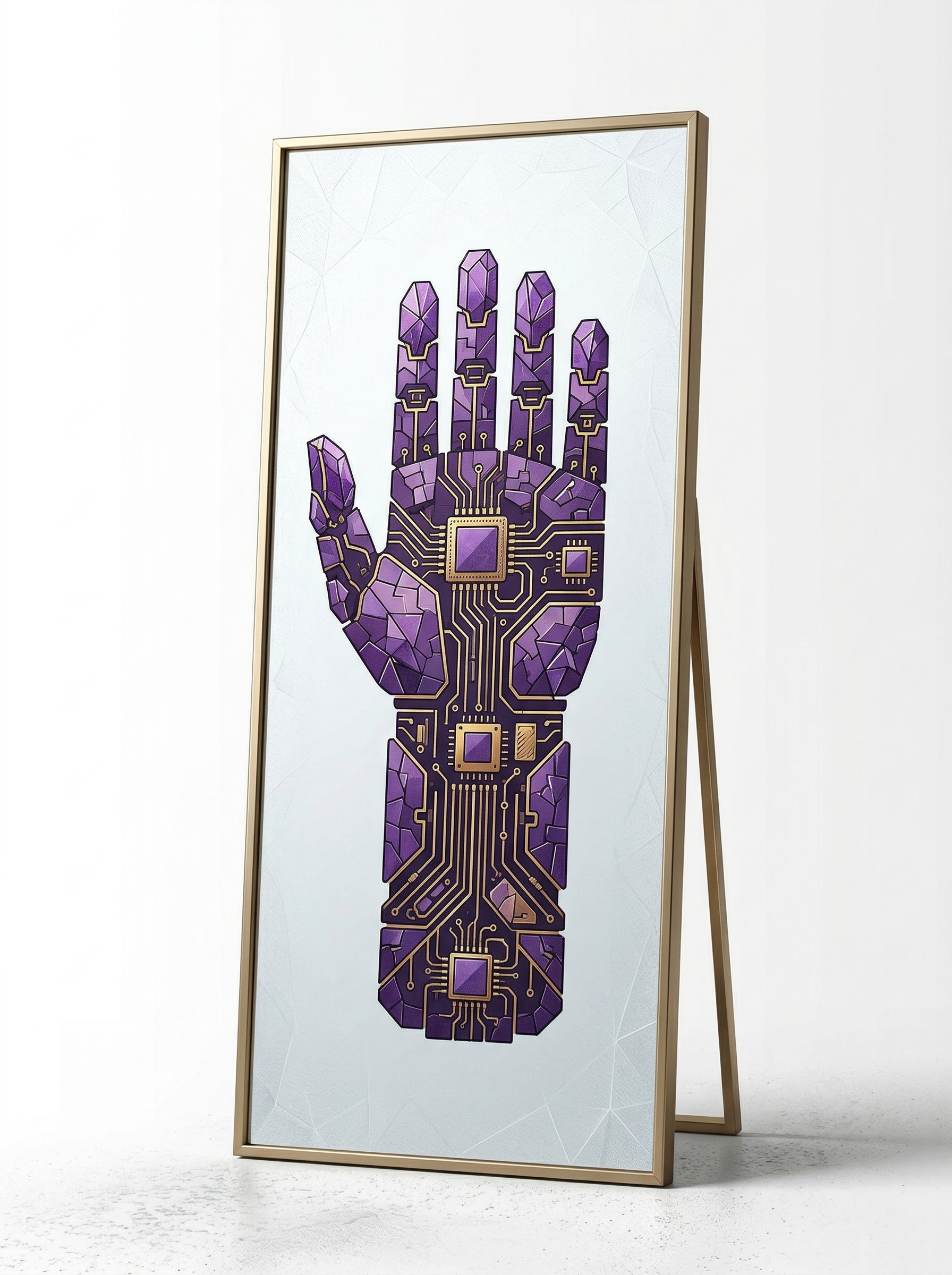 盘盘猫坐在代码与产品堆成的山顶，望着夕阳沉思