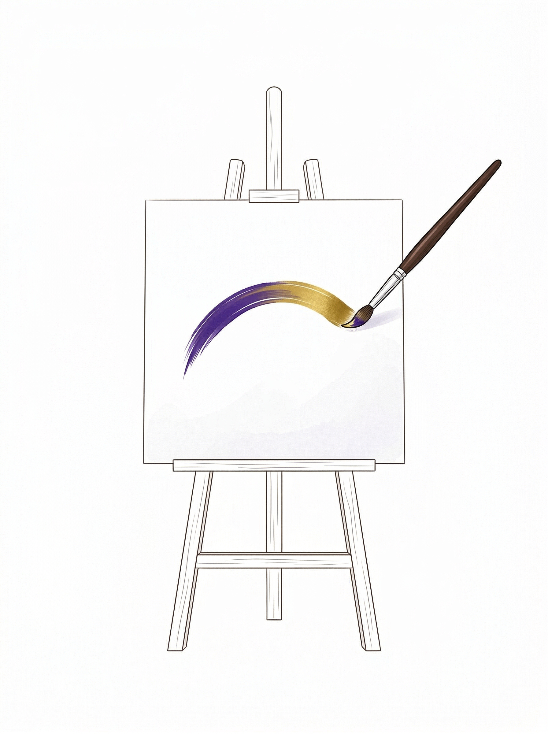 一只猫咪站在大厂办公楼和神秘玄学帐篷之间的岔路口