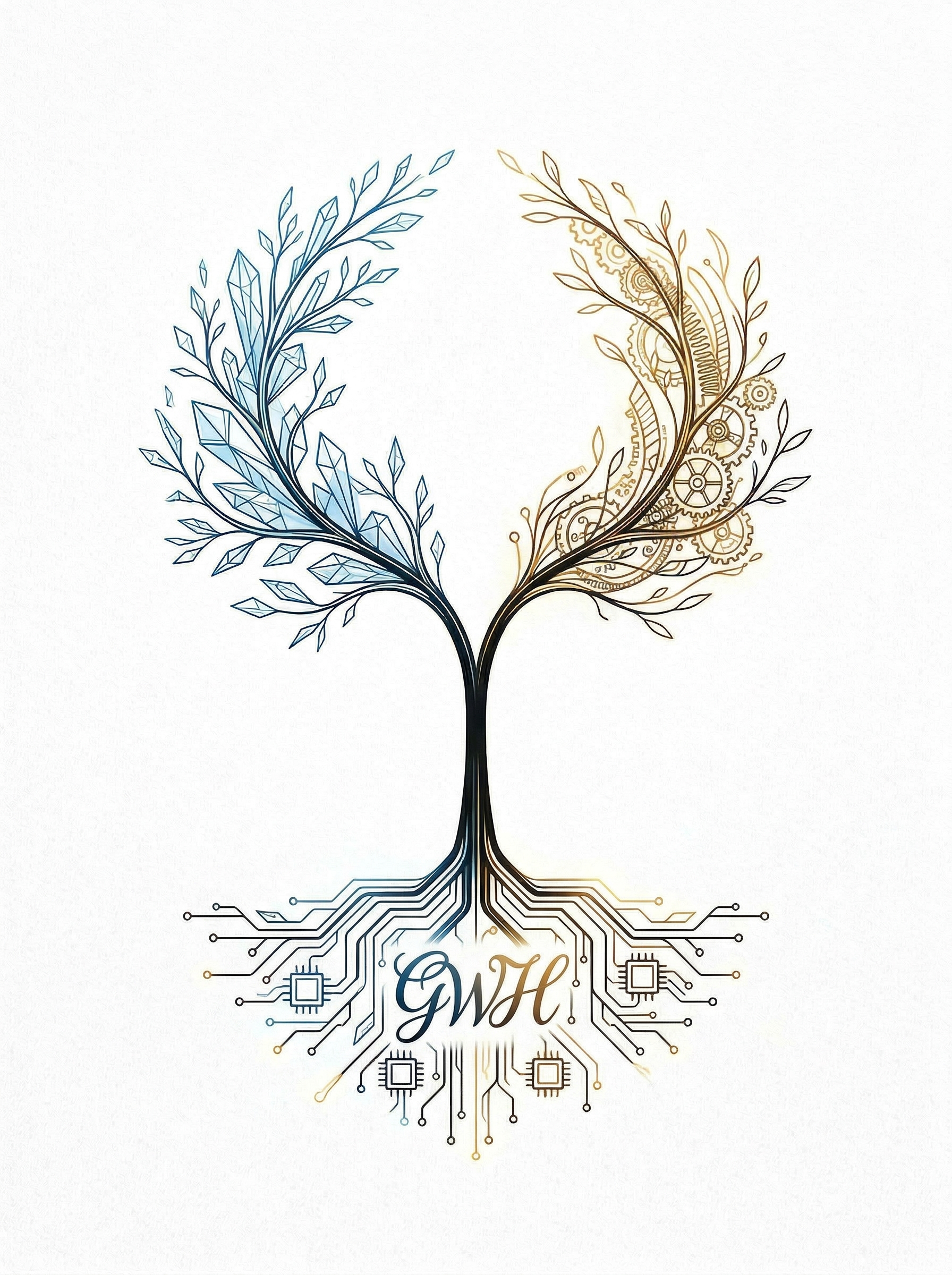 复杂入门流程崩塌，简洁对话框浮现的概念插画