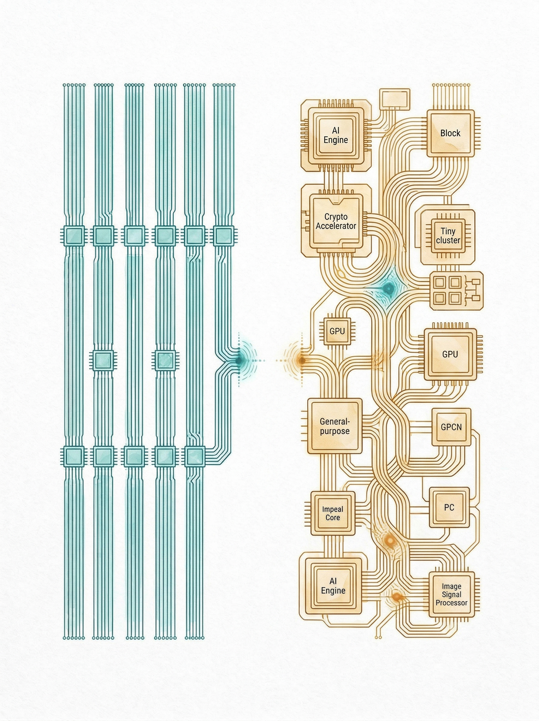 GPU 是一千个大厨，TPU 是一条流水线——两种计算哲学
