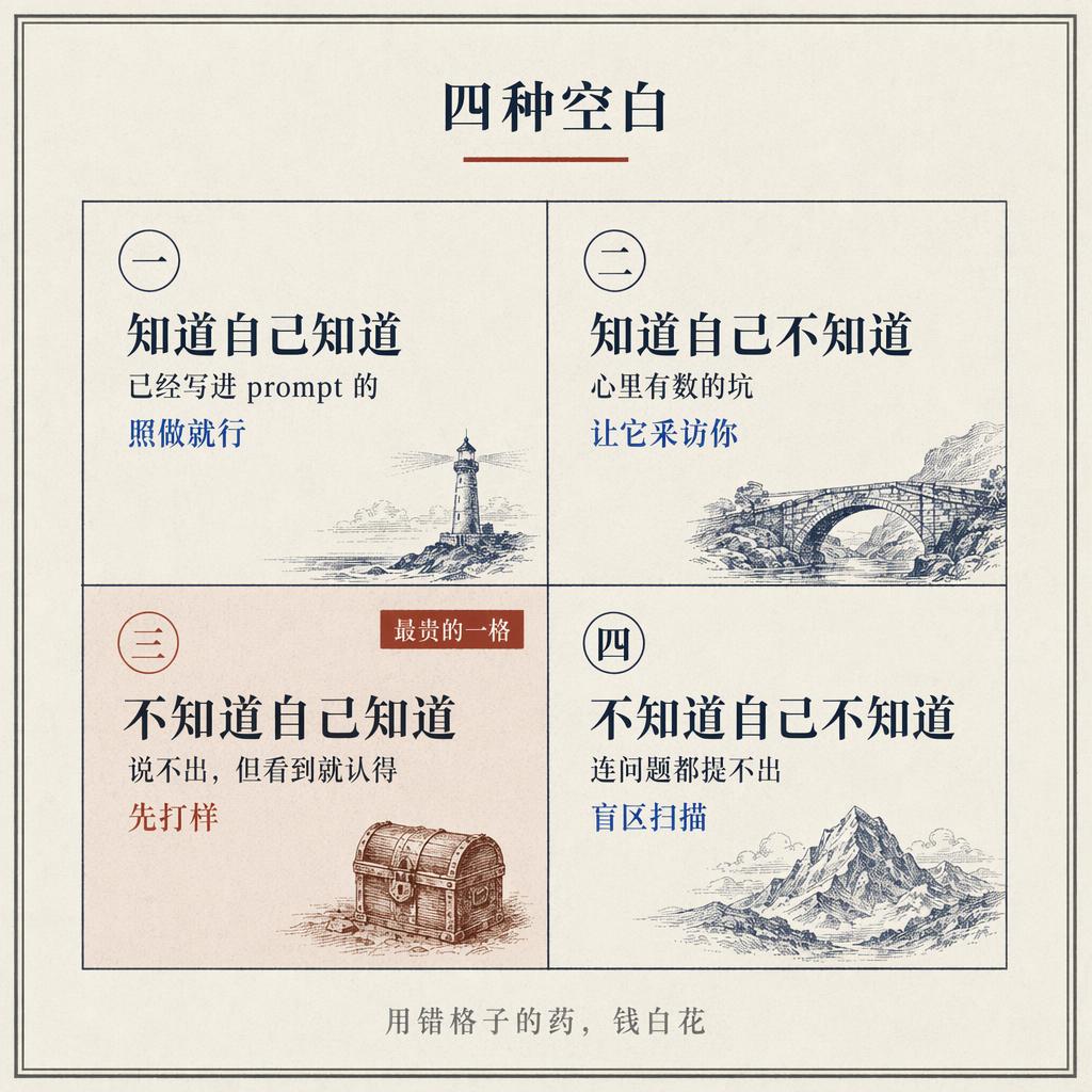 四种空白
